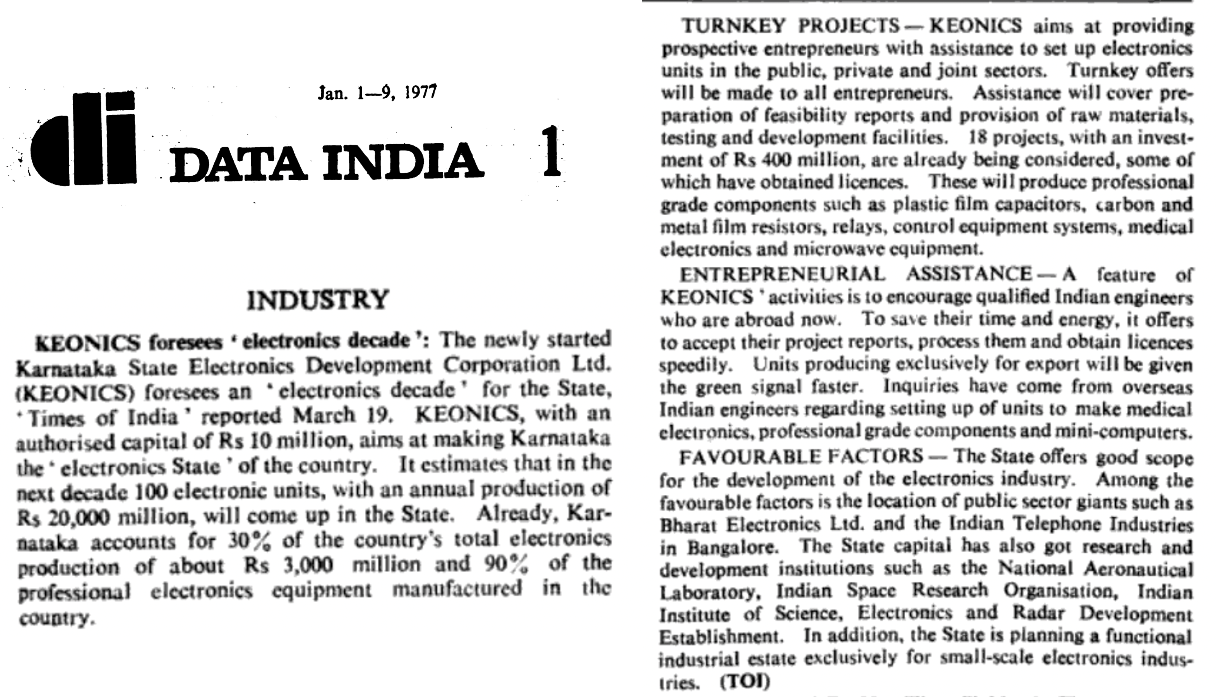 Data India magazine