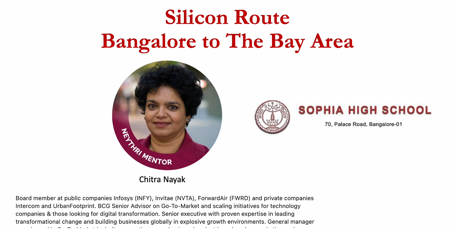 Chitra Nayak portrait