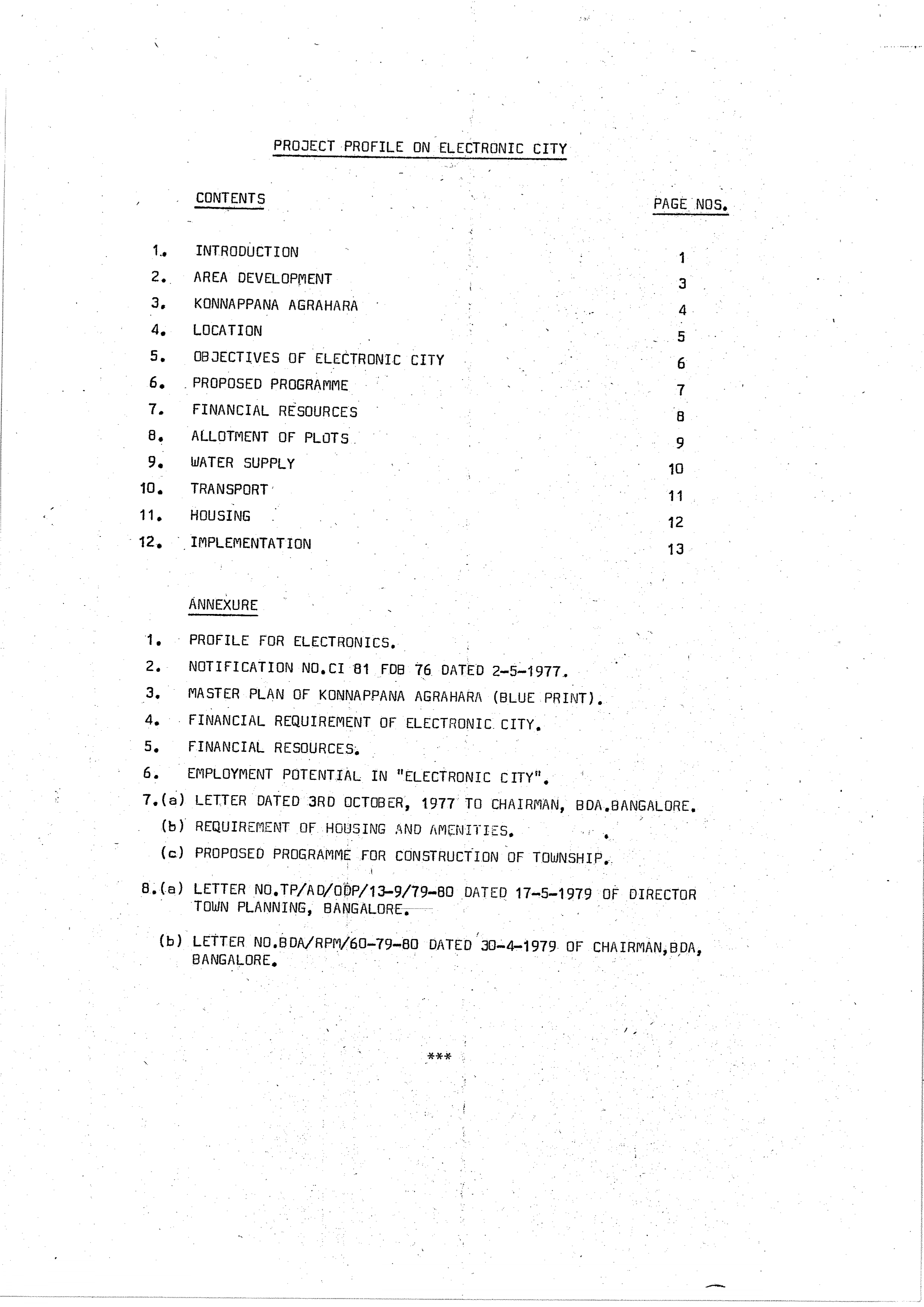 Electronic City Proposal - Page 3